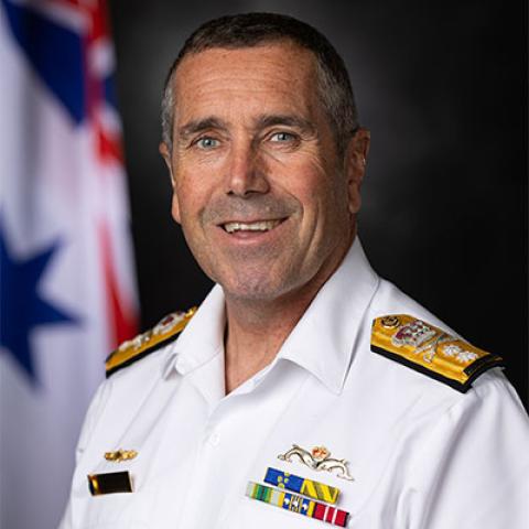 Rear Admiral Matthew Paul Buckley, AM, CSC, RAN.