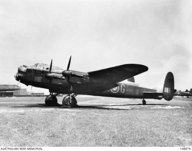Lancaster Aircraft G for George of No. 460 Squadron RAAF