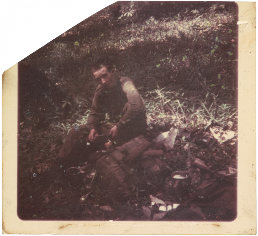 Frank Hunt in Vietnam in 1969.