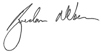 Dr Brendan Nelson's signature