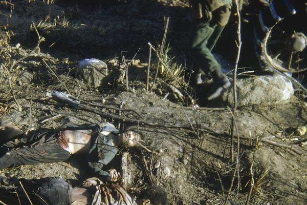 Viet Cong guerrillas killed in action, 1970