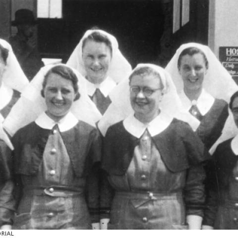 MALAYA, 1941. SISTERS OF THE AUSTRALIAN ARMY NURSING SERVICE 