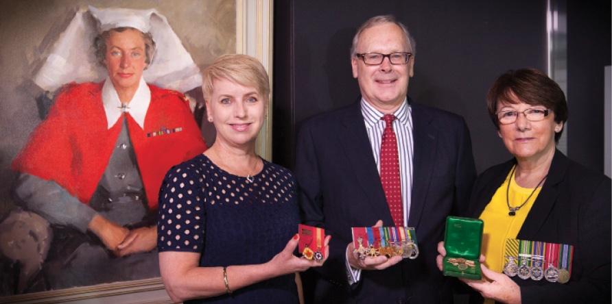 Donation of the medals of Lieutenant Colonel Vivian Bullwinkel