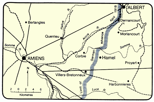 Map of Hamel, 