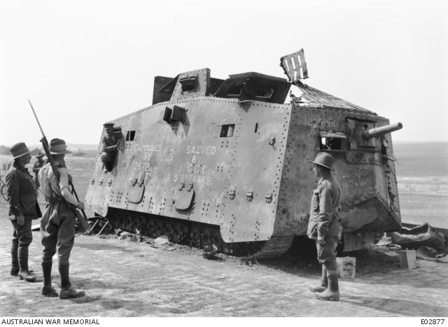 Large calibre markings (The Western Front Museum)