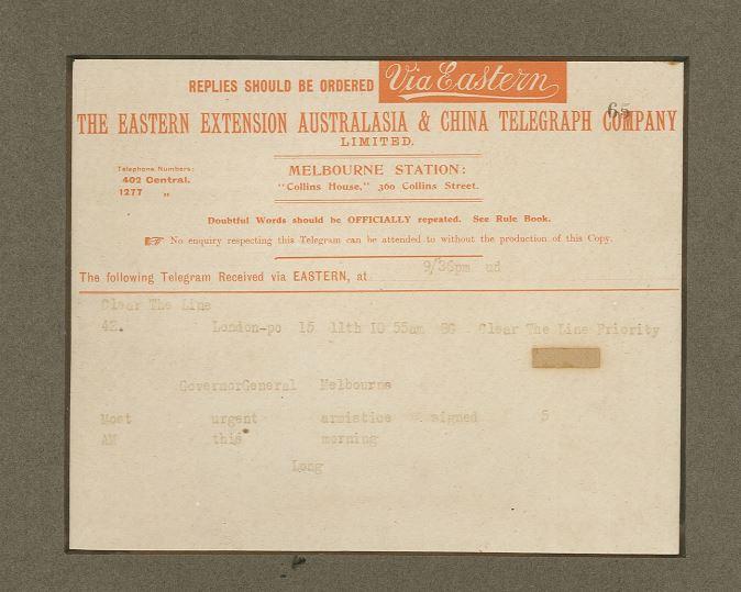 The eastern extension Australiasia and China telegraph company